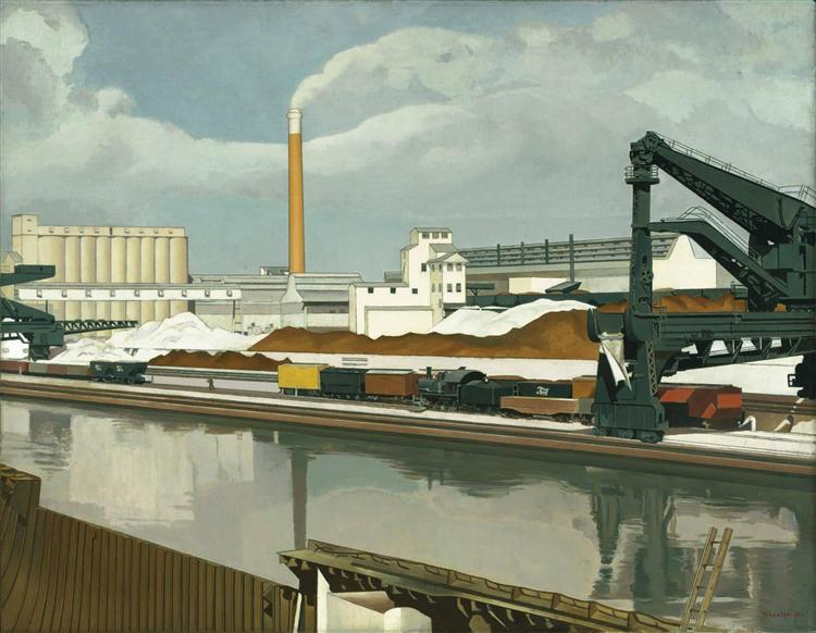 American Landscape, Charles Sheeler, 1930